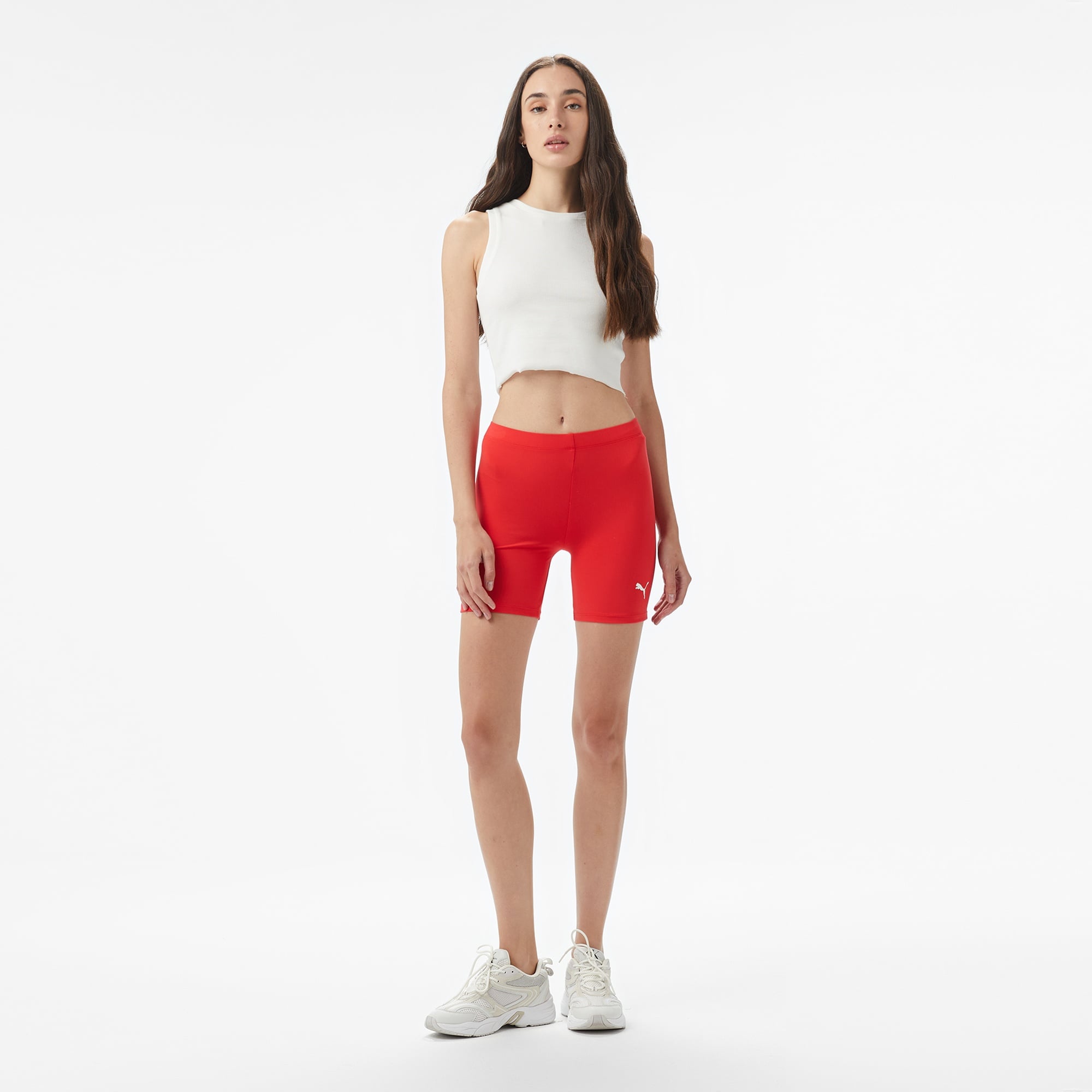 Everlast Relaxed Rib Thick-Strapped Kadın  Beyaz Atlet