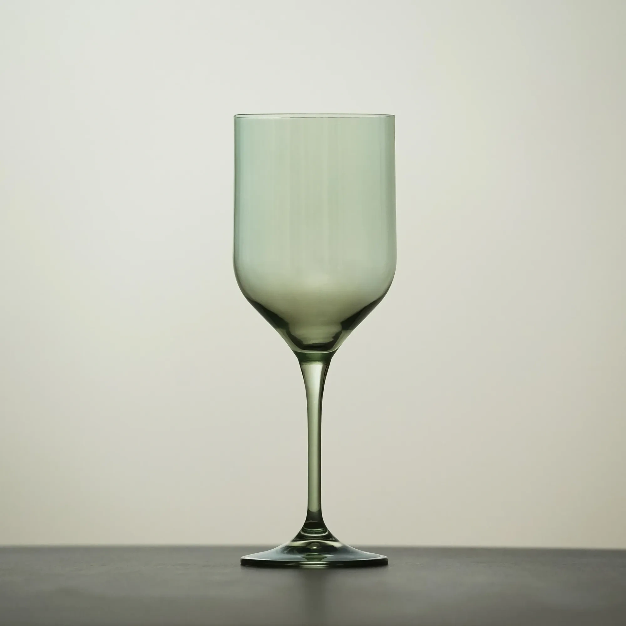 Sunset Kristal Kırmızı Şarap Kadehi Yeşil 400 cc