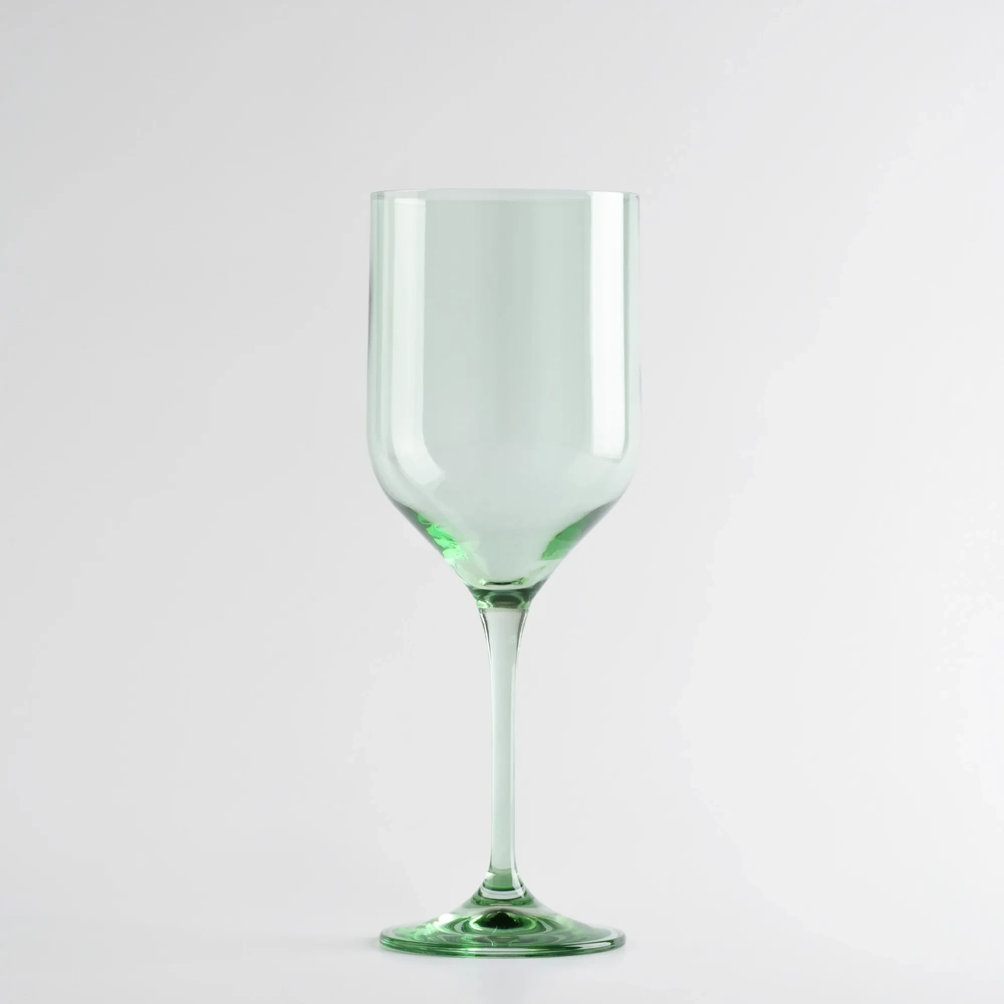 Sunset Kristal Kırmızı Şarap Kadehi Yeşil 400 cc