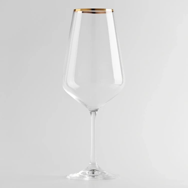  Meringue Kristal Kırmızı Şarap Kadehi 550 cc