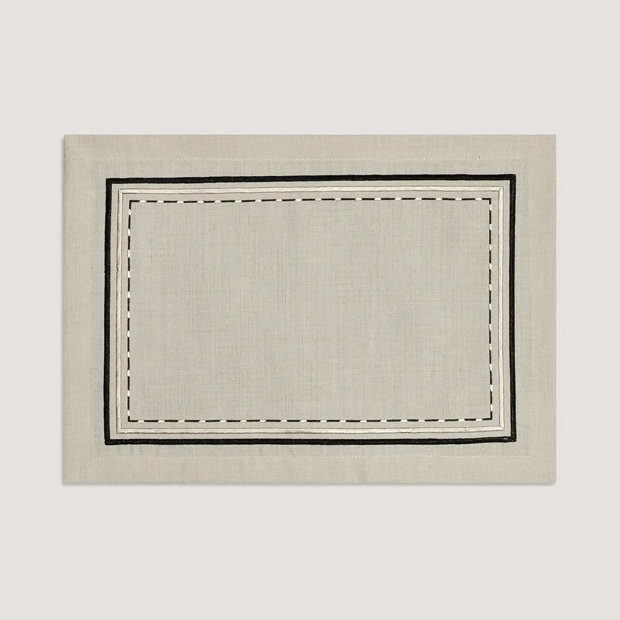 Qua Home Sahara Amerikan Servis Bej Mavi 35x50 cm