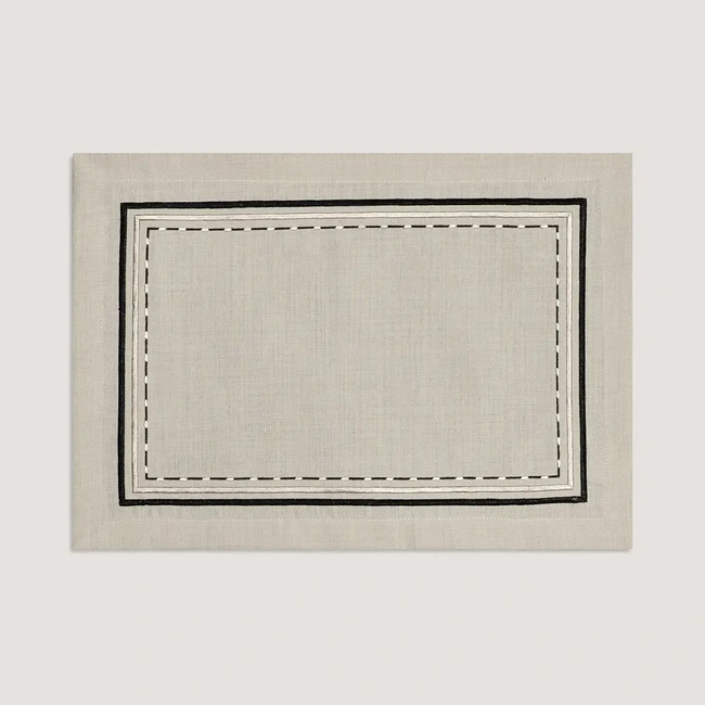  Qua Home Sahara Amerikan Servis Bej Mavi 35x50 cm