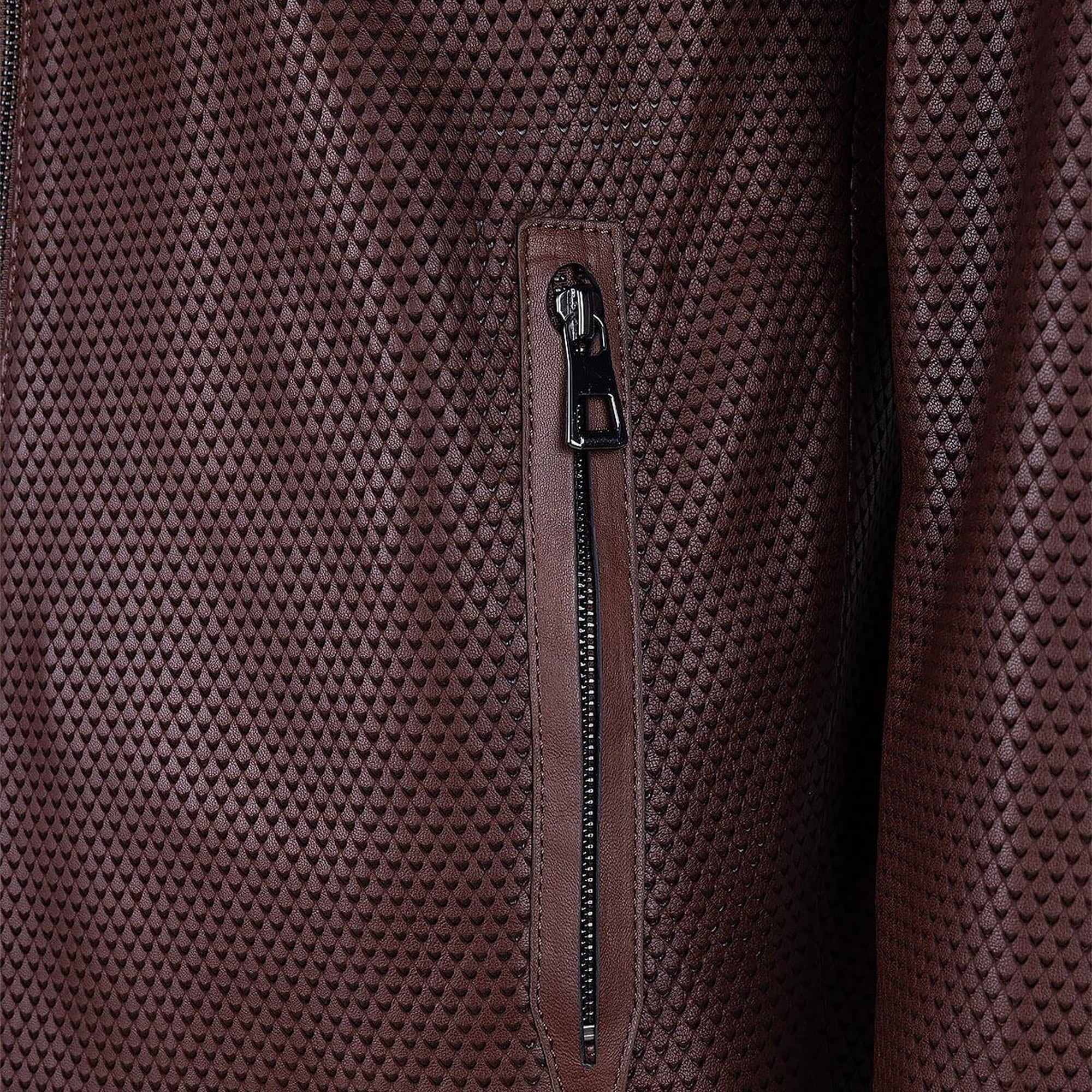 Tamer Tanca Erkek Hakiki Deri Fındık Deri Mont