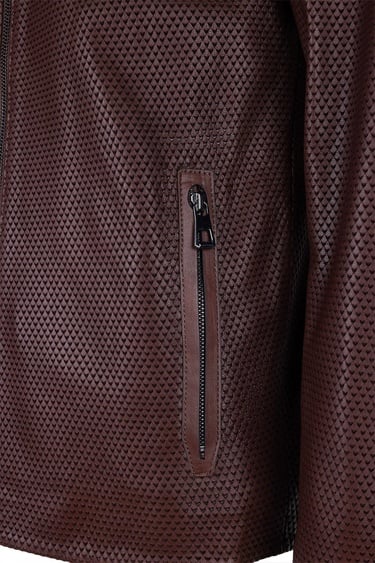  Tamer Tanca Erkek Hakiki Deri Fındık Deri Mont