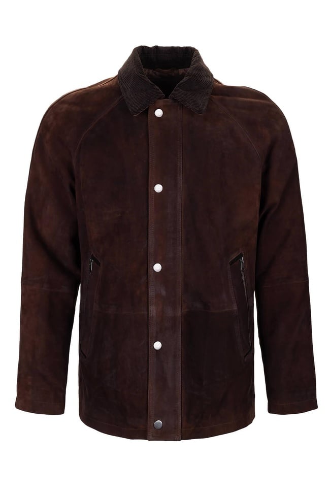  Tamer Tanca Erkek Hakiki Deri Kahverengi Deri Mont