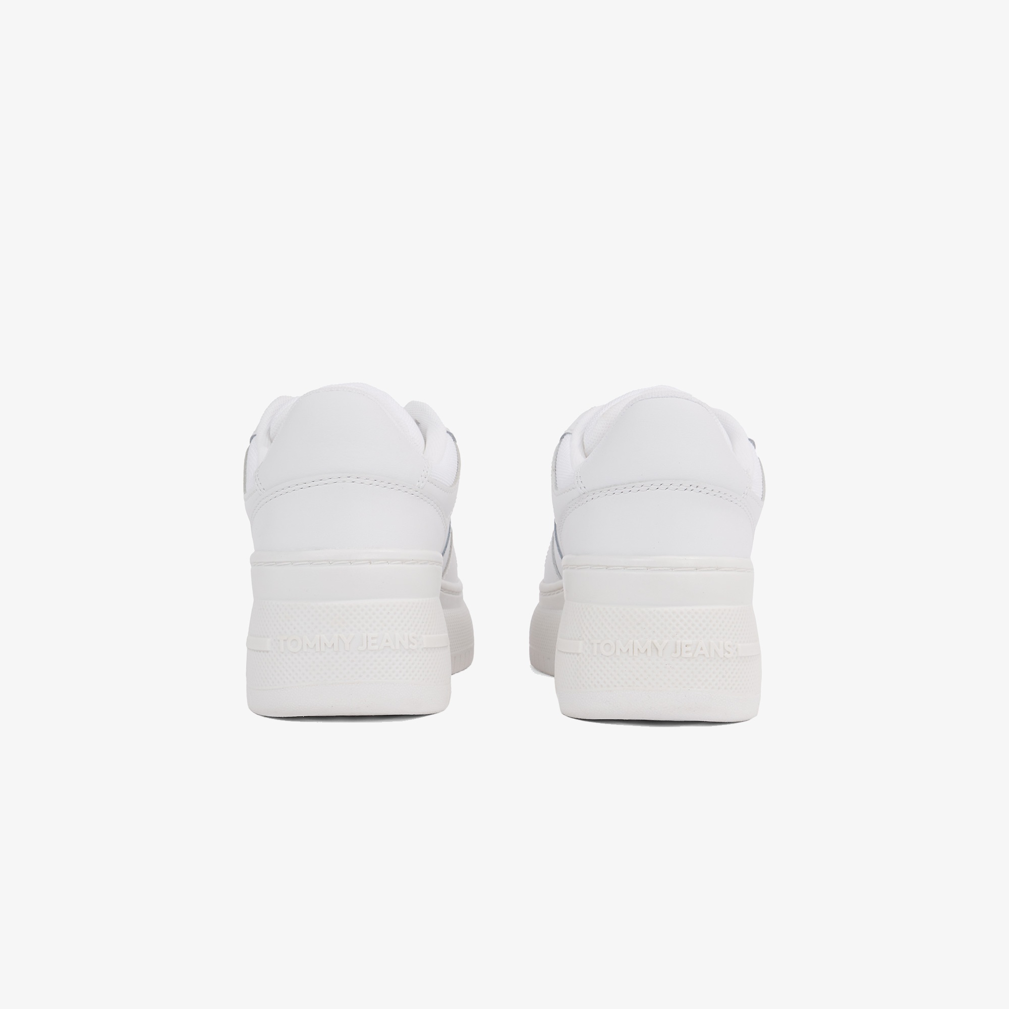 Tommy Jeans New Retro Basket Kadın Beyaz Sneaker