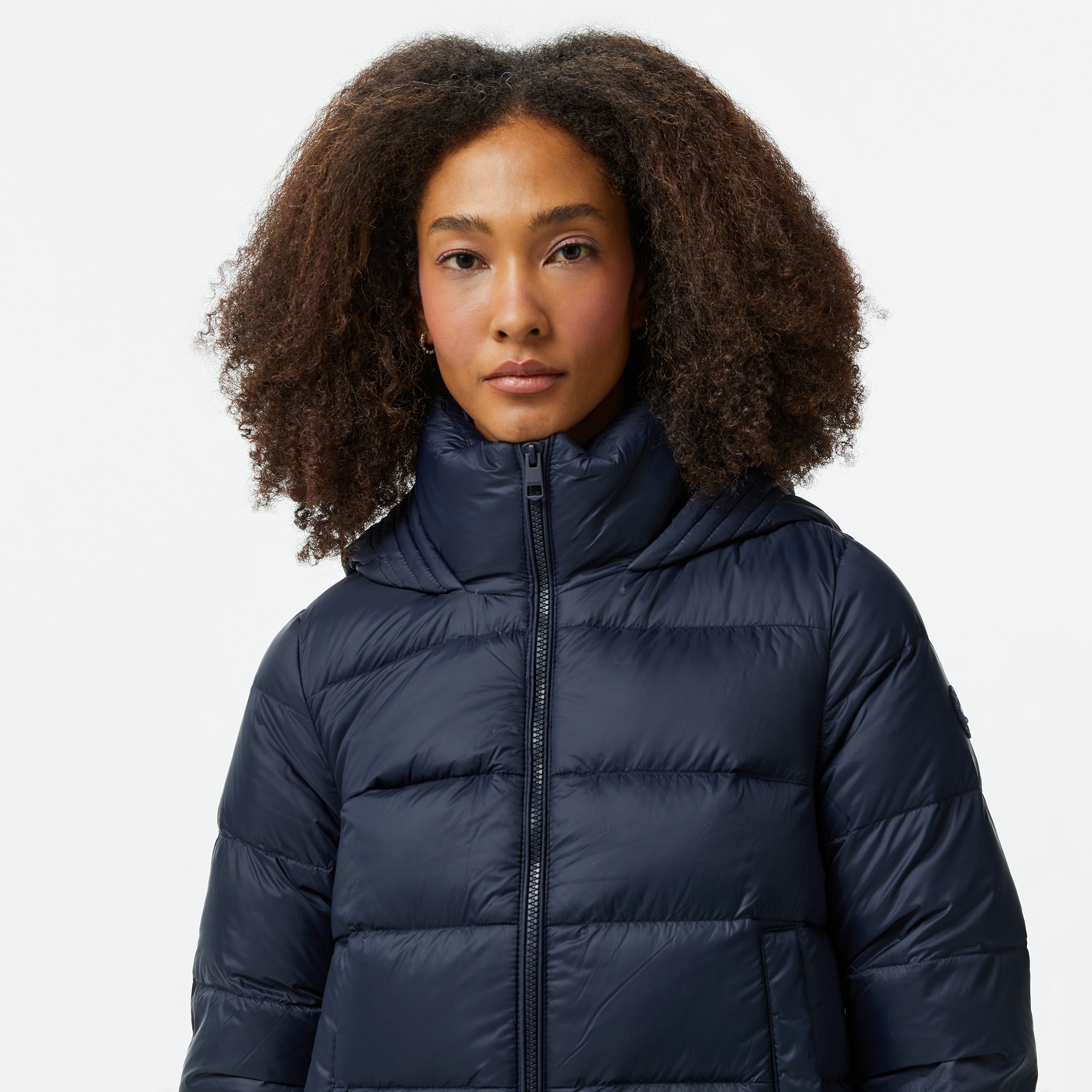 Tommy Hilfiger Down Casual Kadın Mavi Ceket