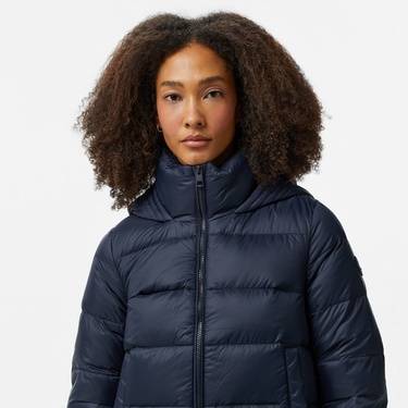  Tommy Hilfiger Down Casual Kadın Mavi Ceket
