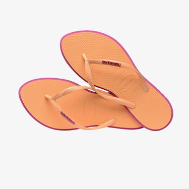  Havaianas Slim Point Kadın Turuncu Terlik