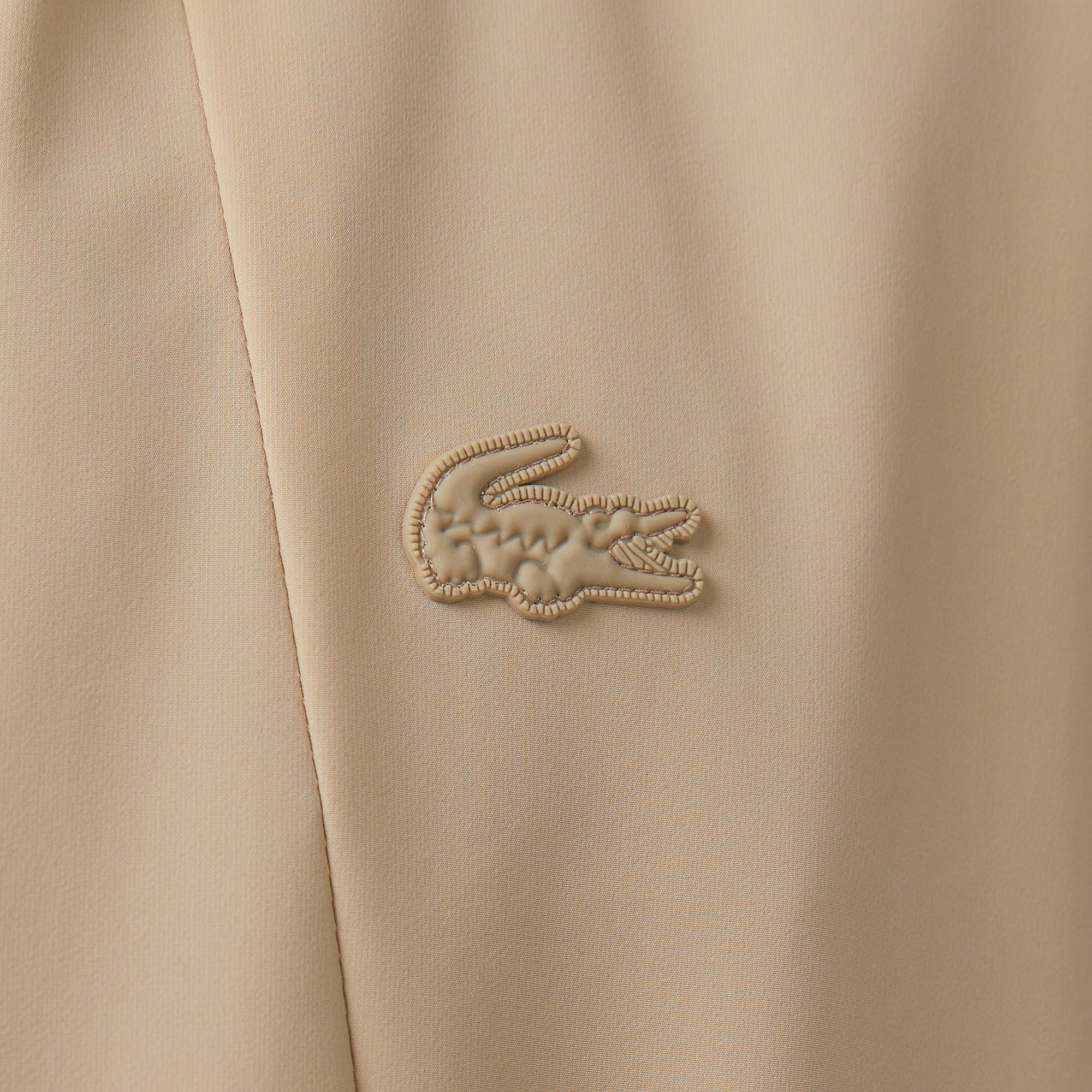 Lacoste Erkek Kapüşonlu Bej Mont