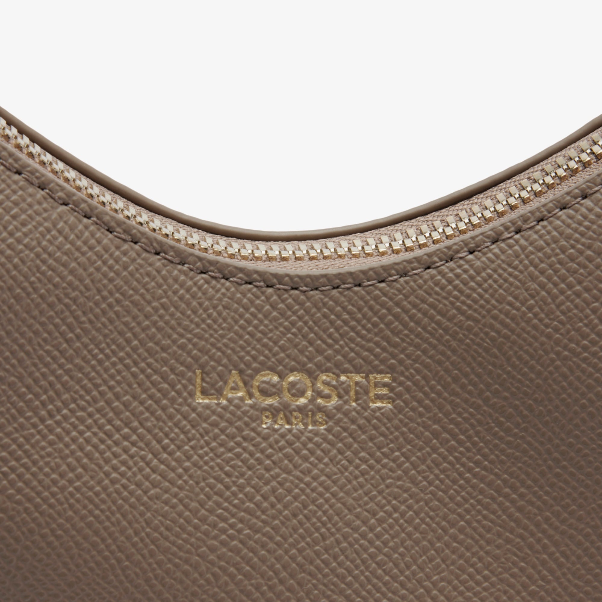Lacoste Champs-Élysées Kadın Deri Bej Omuz Çantası
