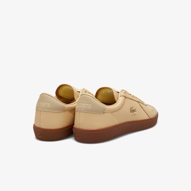  Lacoste Baseshot Pro Erkek Bej Sneaker