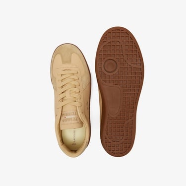  Lacoste Baseshot Pro Erkek Bej Sneaker