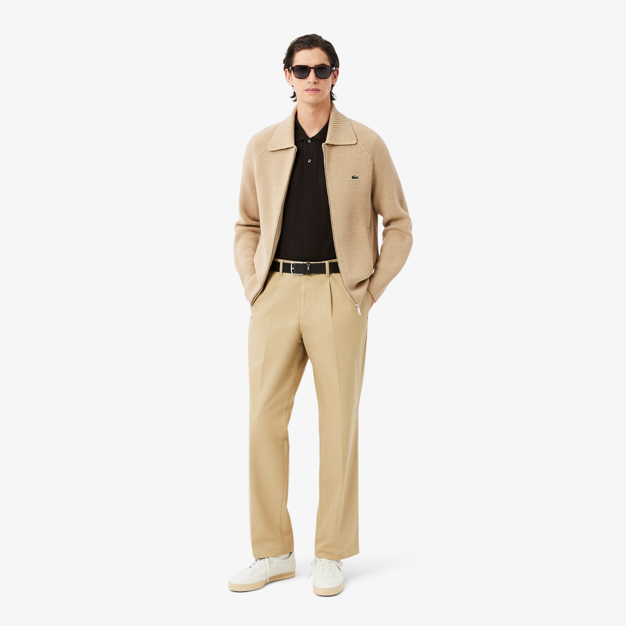 Lacoste L.12.12 Erkek Classic Fit Koyu Kahverengi Polo