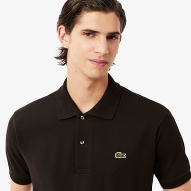  Lacoste L.12.12 Erkek Classic Fit Koyu Kahverengi Polo