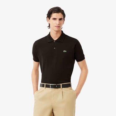  Lacoste L.12.12 Erkek Classic Fit Koyu Kahverengi Polo