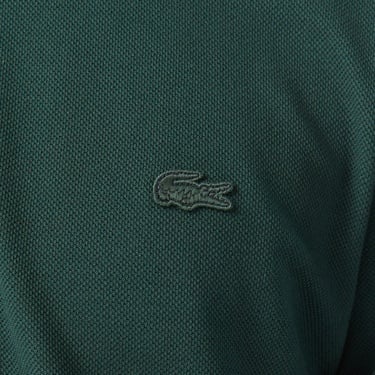  Lacoste Erkek Regular Fit Uzun Kollu Koyu Yeşil Polo