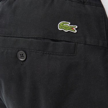  Lacoste Erkek Slim Fit Siyah Chino Pantolon
