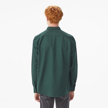  Lacoste Erkek Regular Fit Düğmeli Yaka Yeşil Gömlek