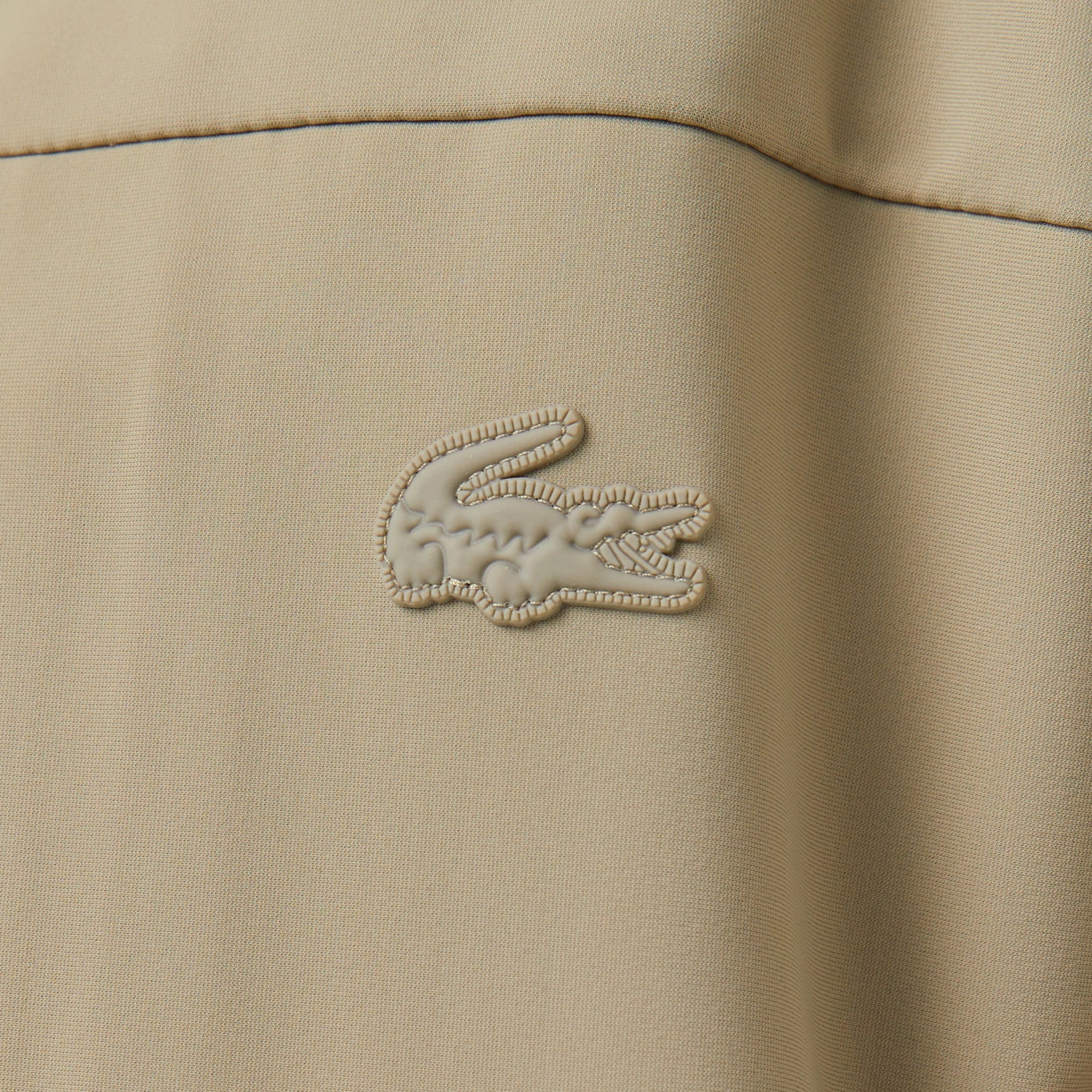Lacoste Erkek Hakim Yaka Açık Kahverengi Bomber Ceket