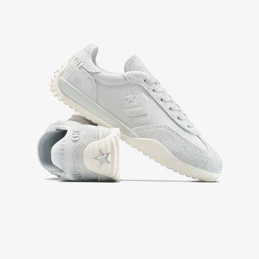  Converse Run Star Trainer Colourful Suede Unisex Gri Sneaker