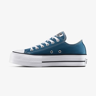  Converse Chuck Taylor All Star Lift Platform Kadın Mavi Sneaker