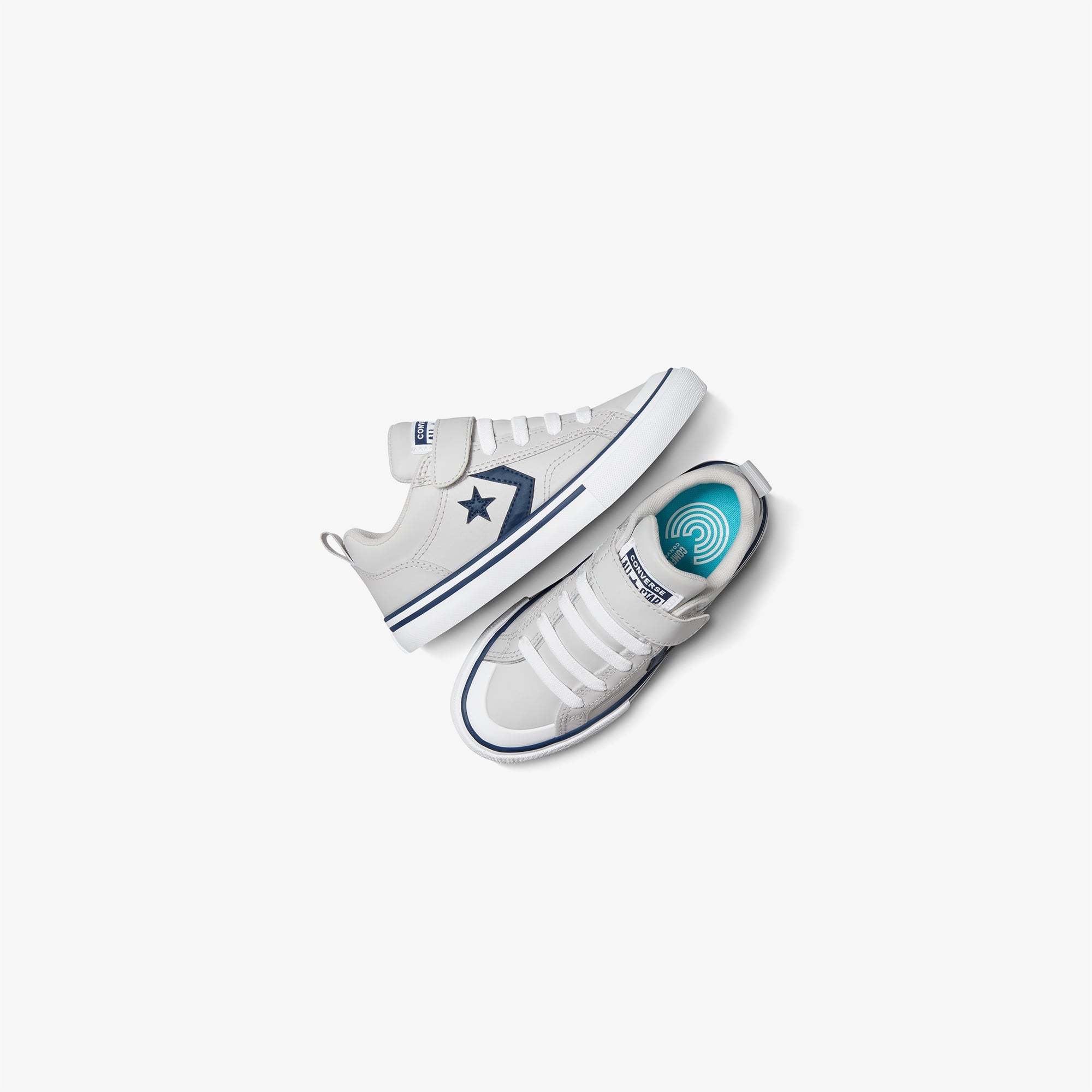 Converse Pro Blaze Strap Leather Easy On Çocuk Beyaz Sneaker