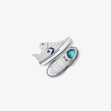  Converse Pro Blaze Strap Leather Easy On Çocuk Beyaz Sneaker