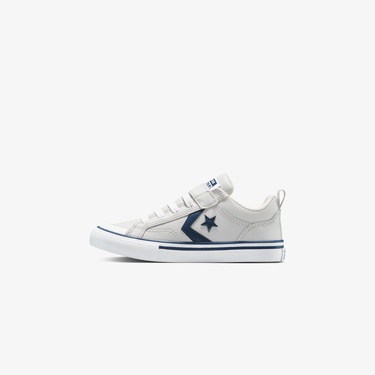  Converse Pro Blaze Strap Leather Easy On Çocuk Beyaz Sneaker