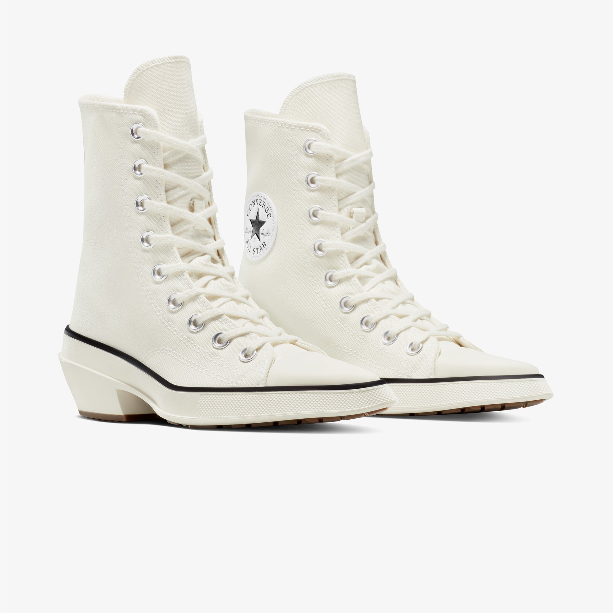 Converse Chuck De Luxe Kadın Krem Sneaker