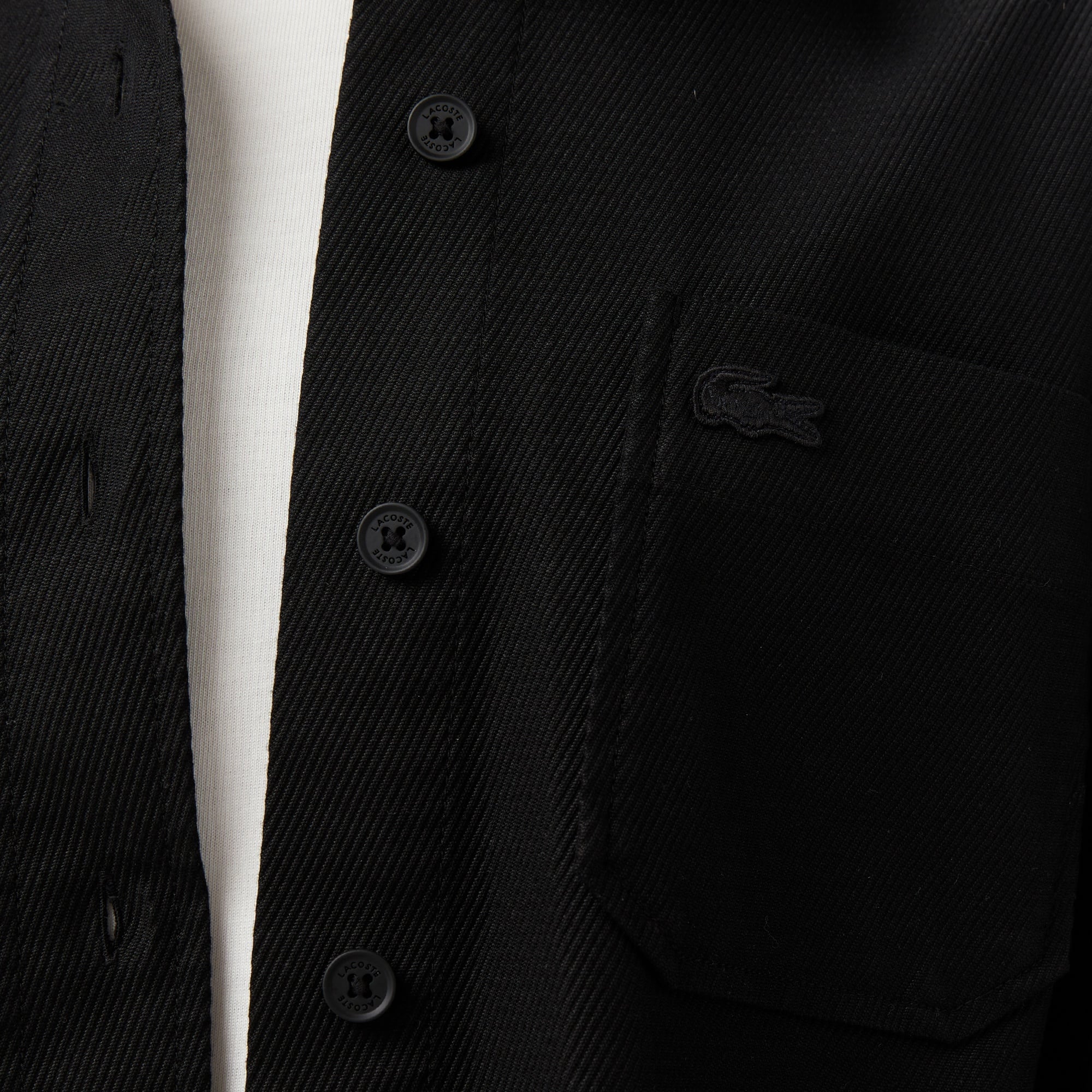 Kadın Relaxed Fit Siyah Dış Gömlek