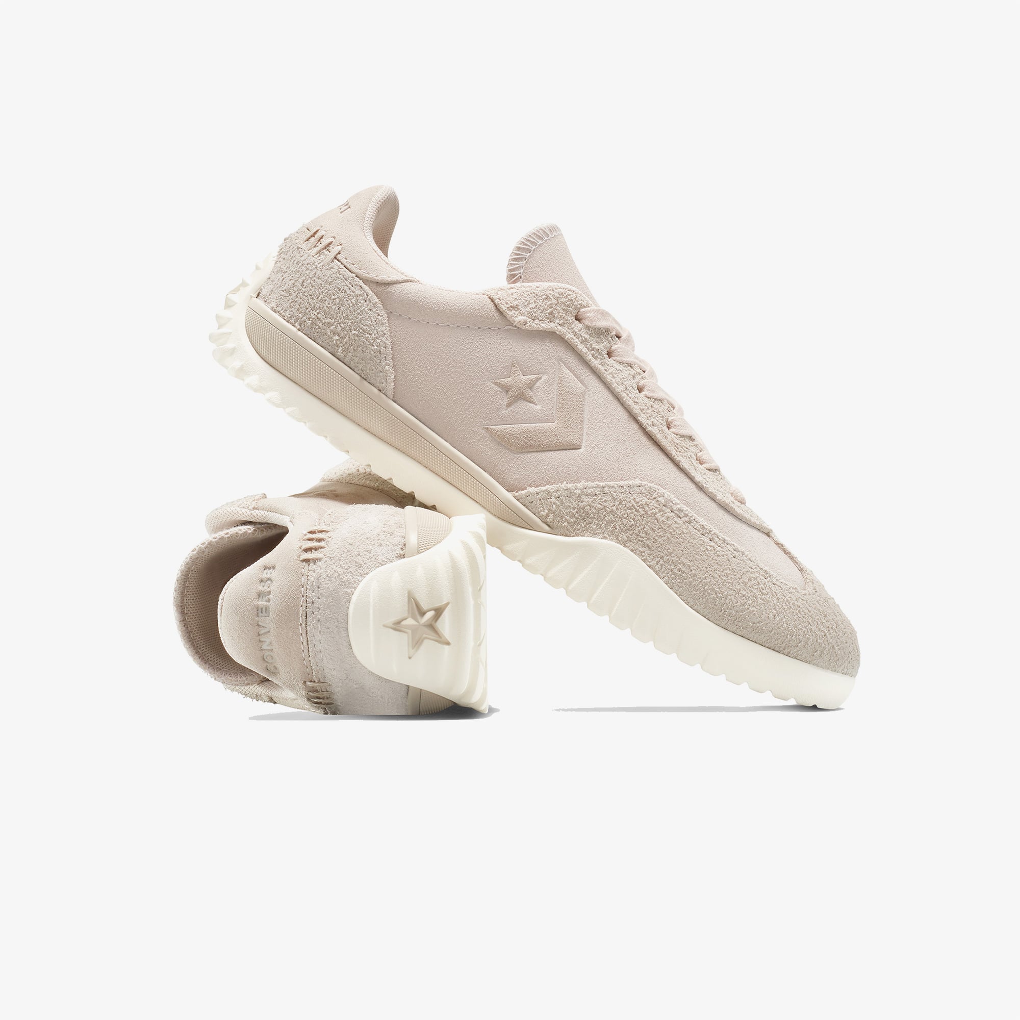 Converse Bej Converse Run Star Trainer Suede