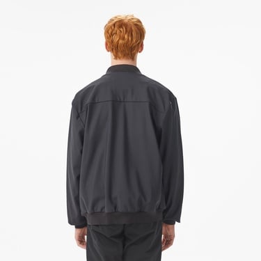  Lacoste Erkek Hakim Yaka Siyah Bomber Ceket