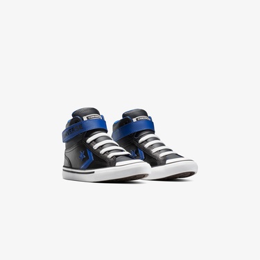  Converse Pro Blaze Strap Leather Easy On Çocuk Siyah Sneaker