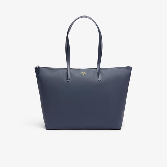  Lacoste Large L.12.12 Kadın Lacivert Omuz Çantası