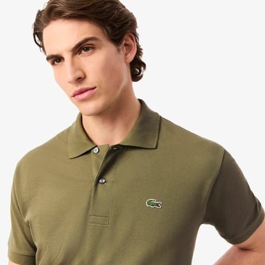  Lacoste L.12.12 Erkek Classic Fit Haki Polo