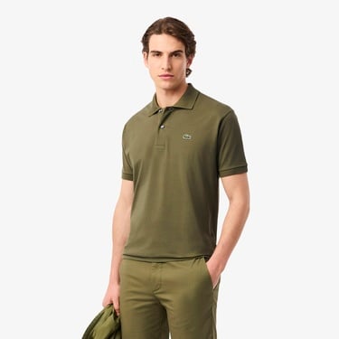  Lacoste L.12.12 Erkek Classic Fit Haki Polo