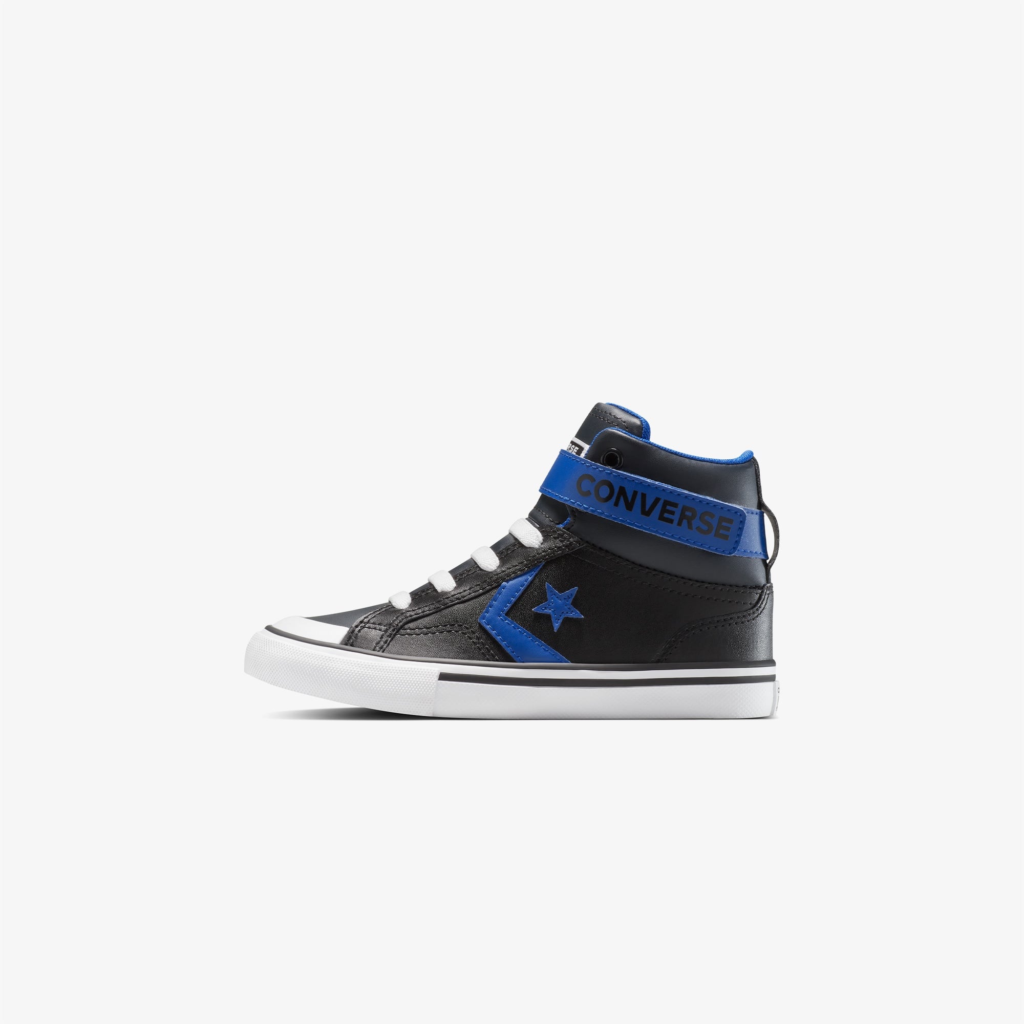 Converse Pro Blaze Strap Leather Easy On Çocuk Siyah Sneaker