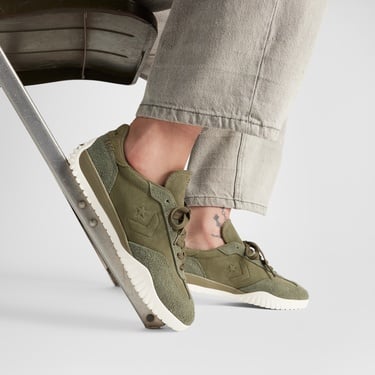  Converse Run Star Trainer Colourful Suede Unisex Haki Sneaker