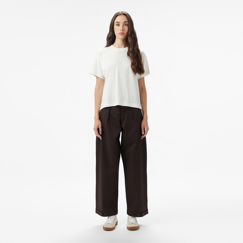  Lacoste Kadın Kahverengi Chino Pantolon