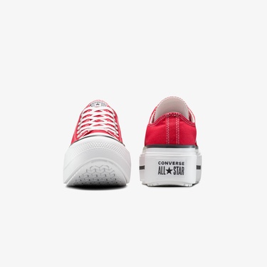  Converse Chuck Taylor All Star Lift Double Stack Platform Unisex Kırmızı Sneaker