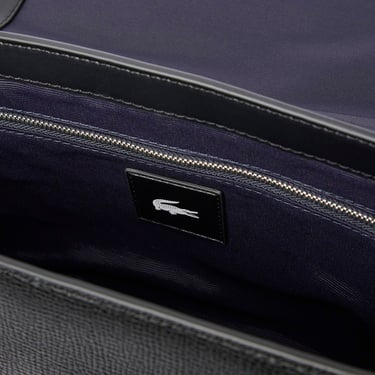  Lacoste Erkek Deri Siyah Omuz Çantası