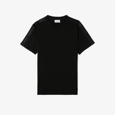  Lacoste Erkek Regular Fit Bisiklet Yaka Siyah T-Shirt