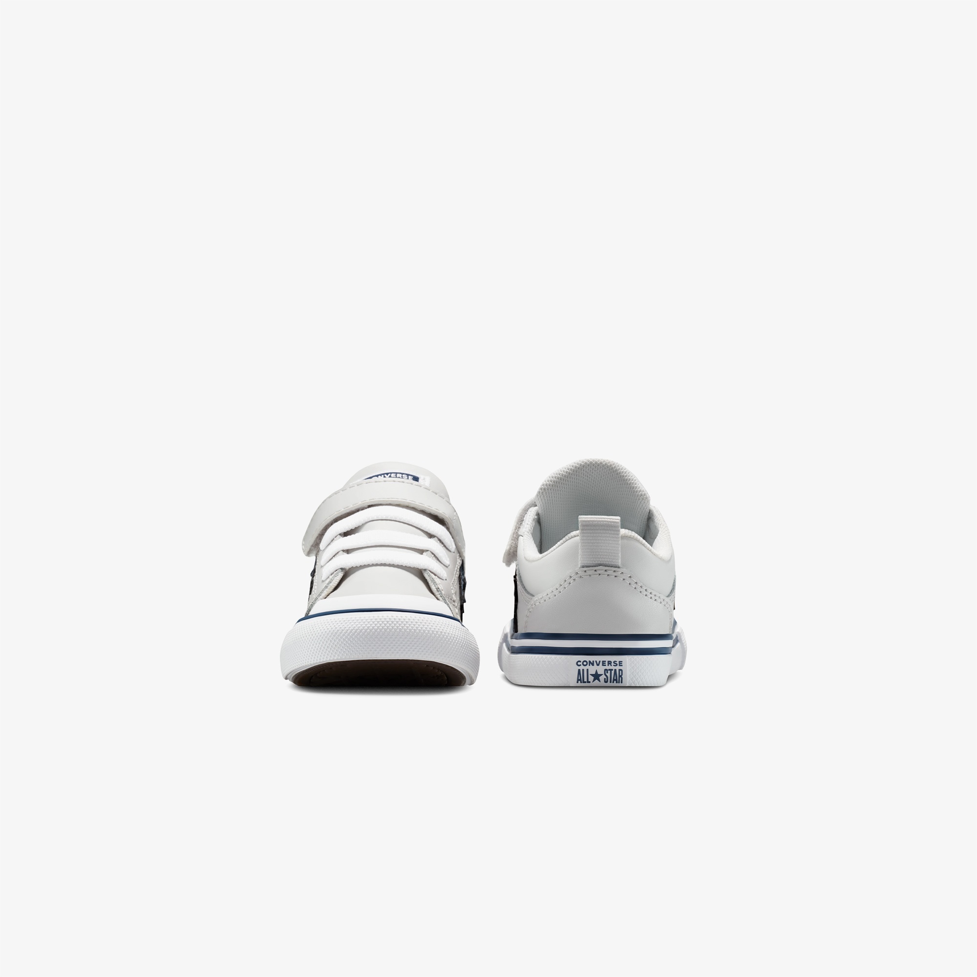 Converse Pro Blaze Strap Leather Easy On Çocuk Gri Sneaker