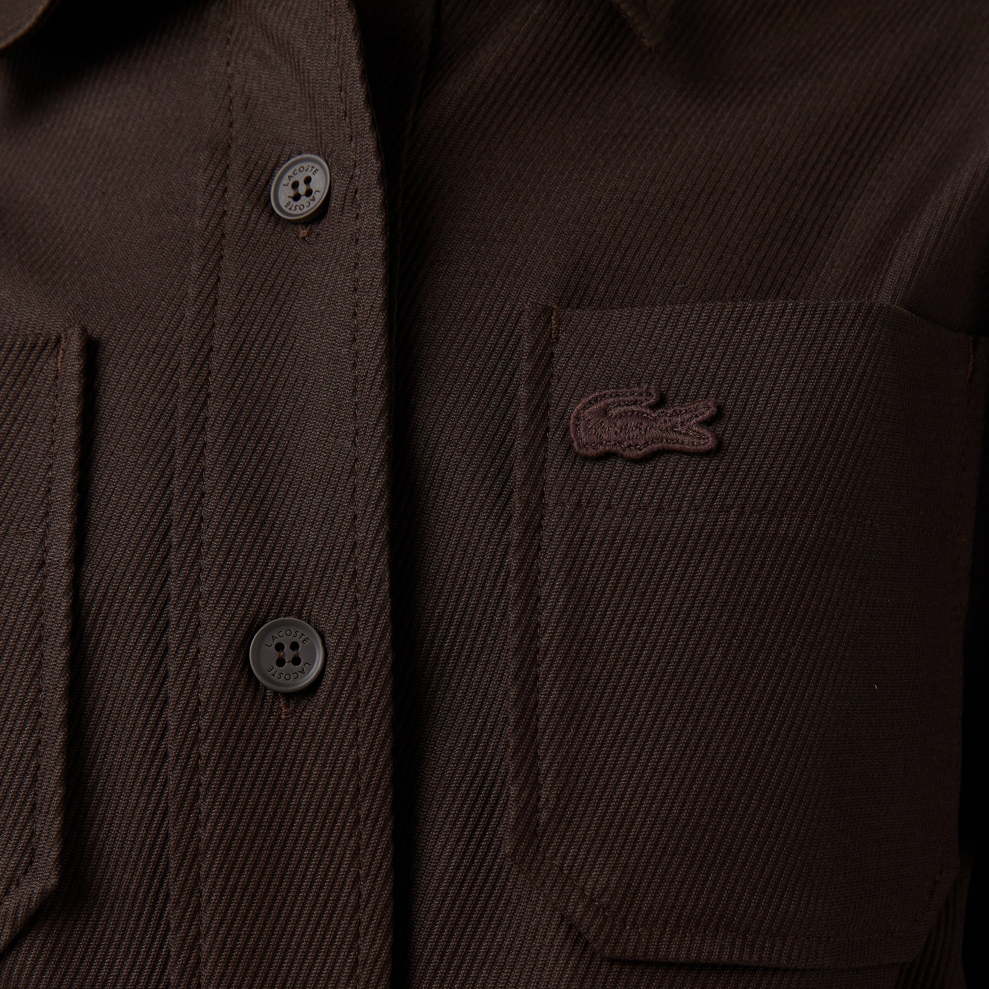 Kadın Classic Fit Kısa Kollu Kahverengi Elbise