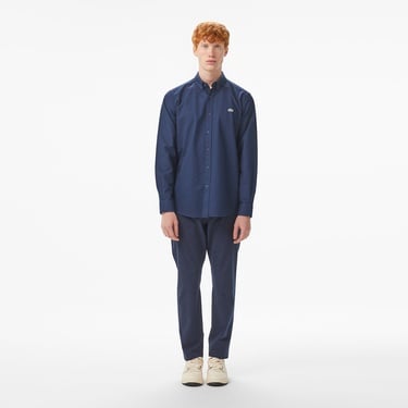  Lacoste Erkek Slim Fit Lacivert Chino Pantolon