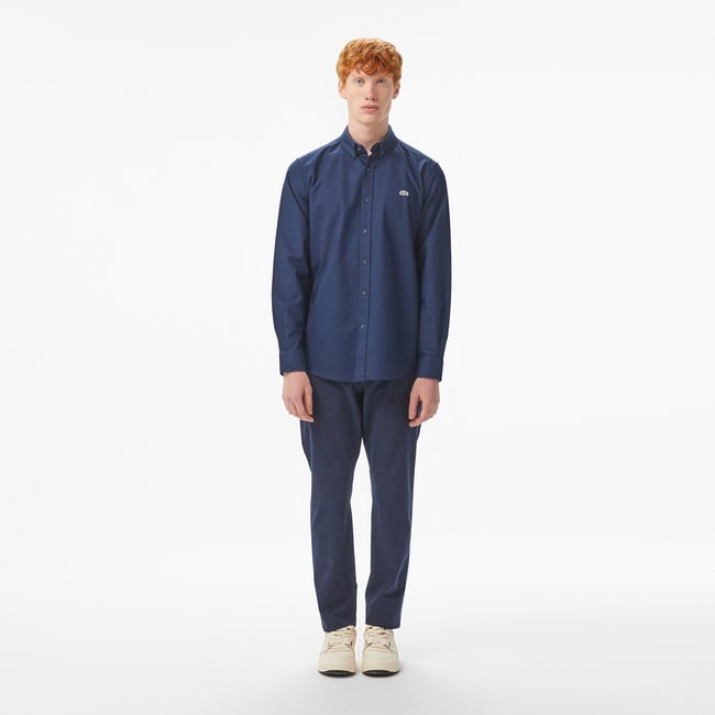  Lacoste Erkek Slim Fit Lacivert Chino Pantolon