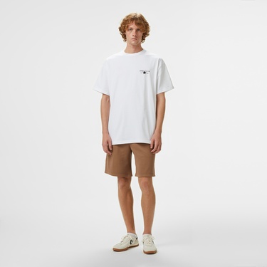  Converse Erkek Grafik Baskılı Beyaz T-Shirt