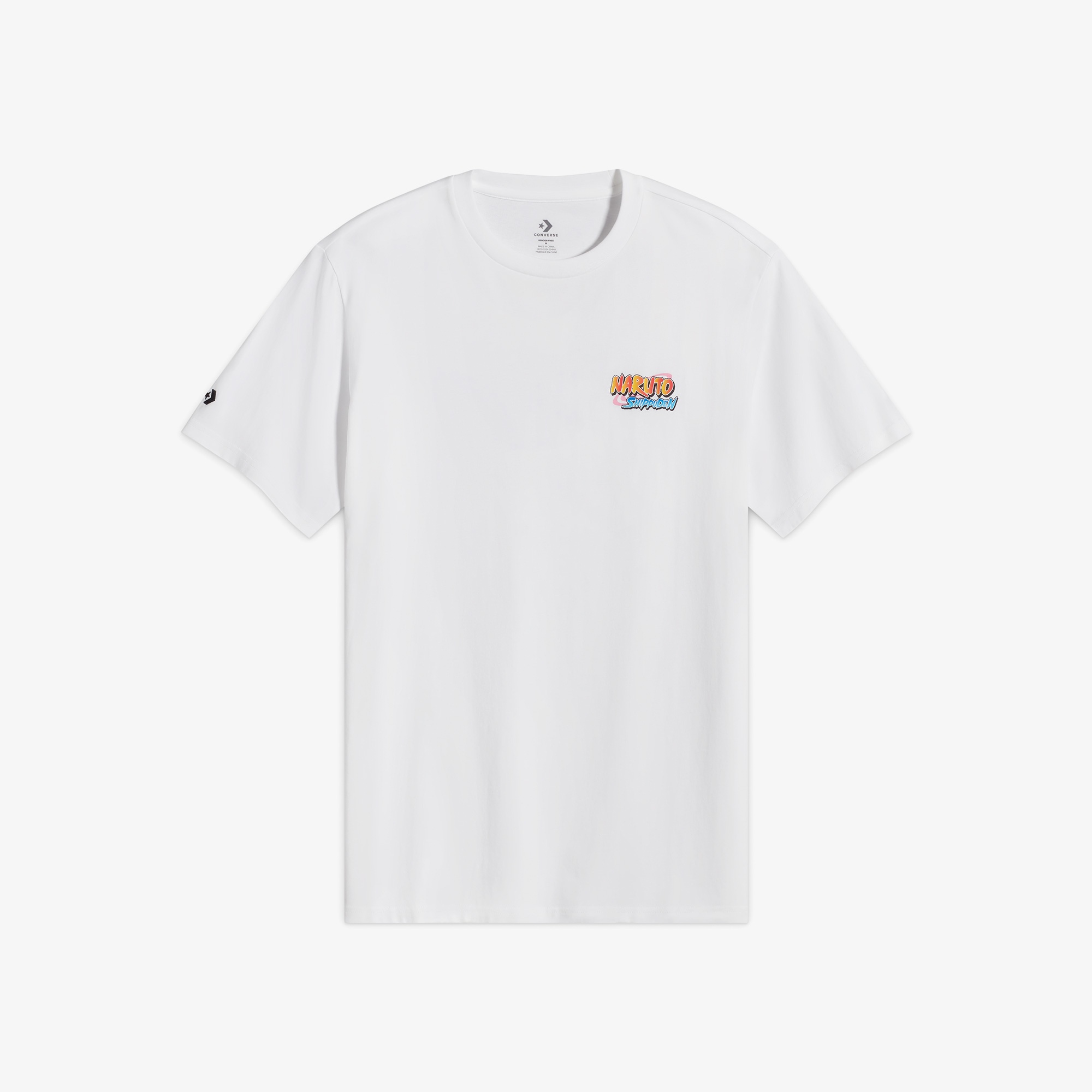 Converse x Naruto Unisex Beyaz T-Shirt