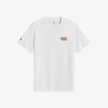  Converse x Naruto Unisex Beyaz T-Shirt